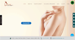 Desktop Screenshot of divinecosmeticsurgery.com